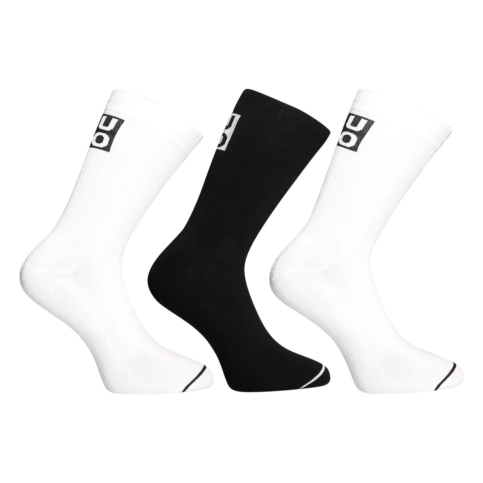 E-shop 3PACK ponožky HUGO vysoké vícebarevné