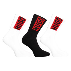 3PACK ponožky Hugo Boss kotníkové vícebarevné (50501970 960)