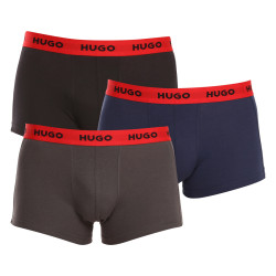 3PACK pánské boxerky Hugo Boss vícebarevné (50469766 031)