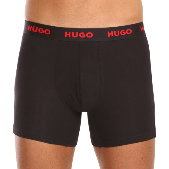 3PACK pánské boxerky HUGO vícebarevné (50503079 413)