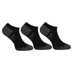 3PACK ponožky Under Armour černé (1379526 001)