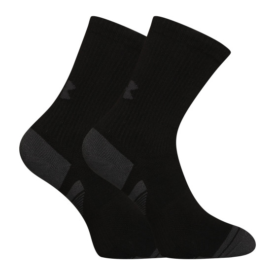 3PACK ponožky Under Armour černé (1379521 001)