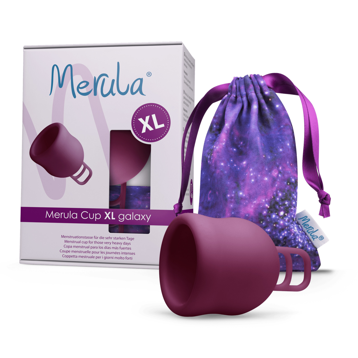 E-shop Menstruační kalíšek Merula Cup XL Galaxy