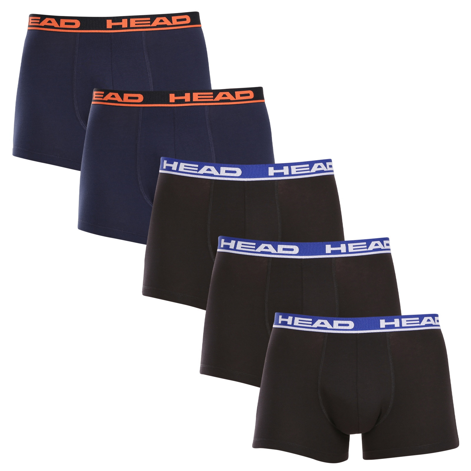 E-shop 5PACK pánské boxerky HEAD vícebarevné