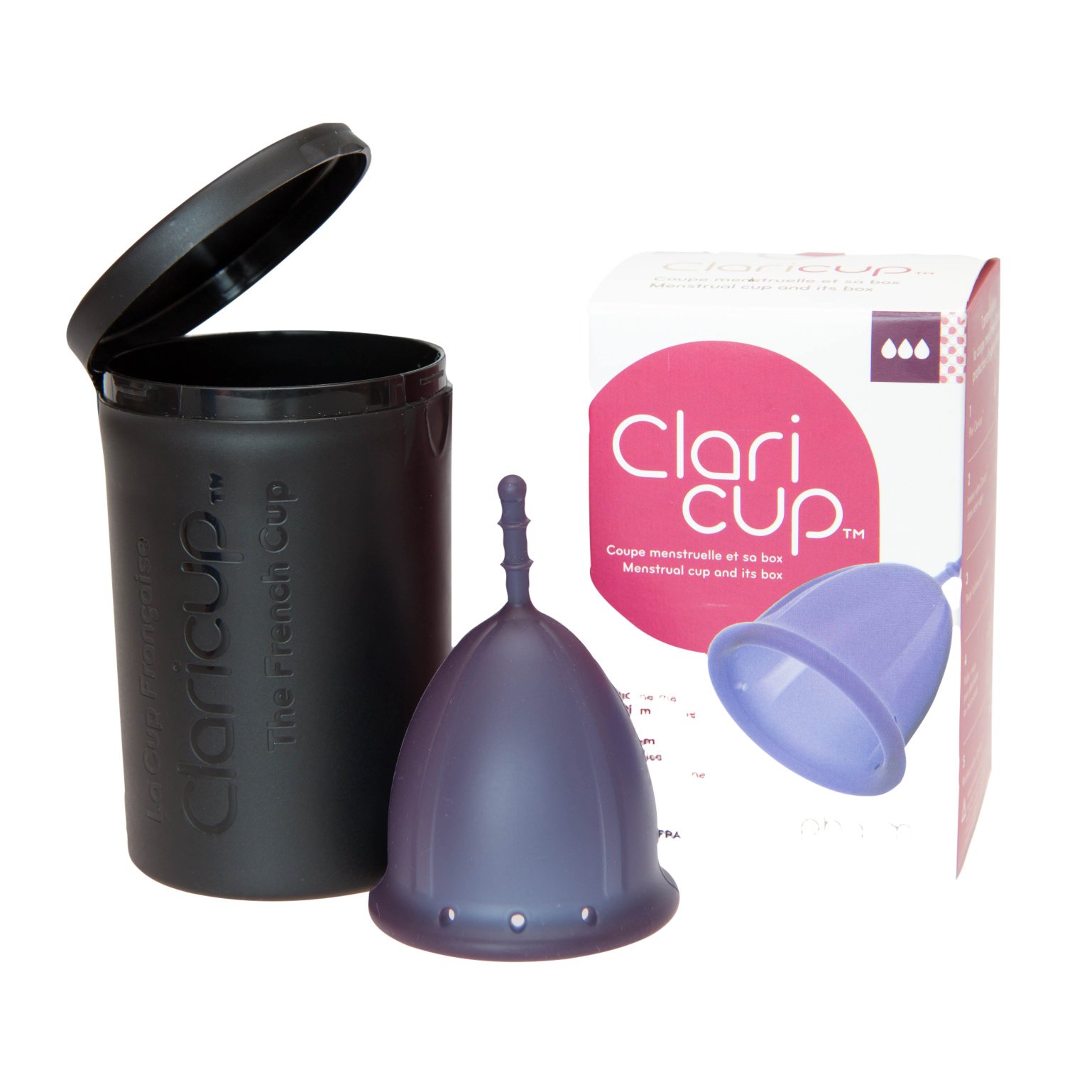 E-shop Menstruační kalíšek Claricup Violet 3