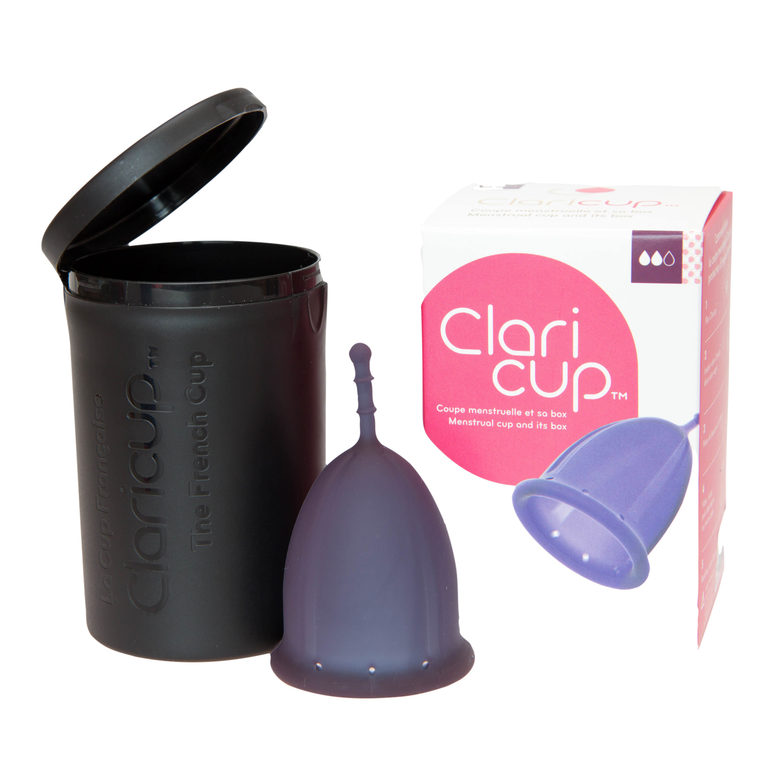 E-shop Menstruační kalíšek Claricup Violet 2