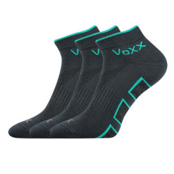 3PACK ponožky VoXX šedé (Dukaton silproX)
