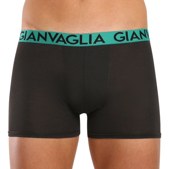 10PACK pánské boxerky Gianvaglia černé (021)