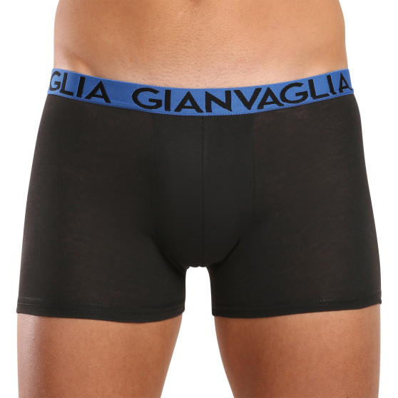 10PACK pánské boxerky Gianvaglia černé (021)