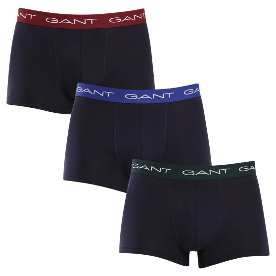 3PACK pánské boxerky Gant modré (902333003-604)