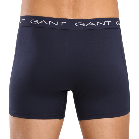 3PACK pánské boxerky Gant modré (900013004-410)