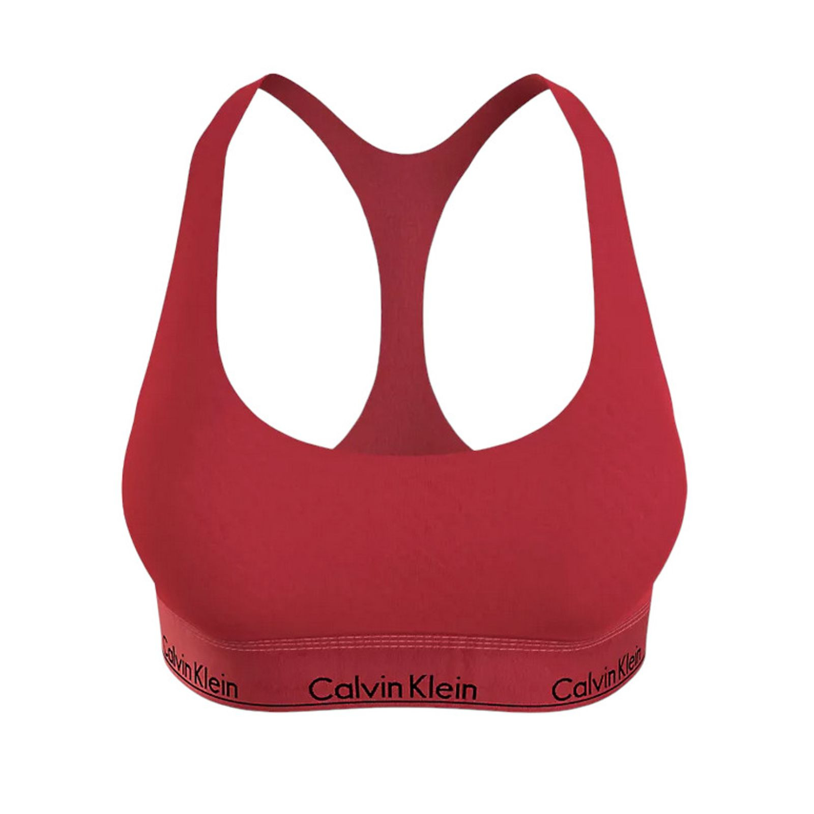 E-shop Dámská podprsenka Calvin Klein nadrozměr červená
