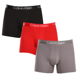 3PACK pánské boxerky Calvin Klein vícebarevné (NB2971A-GYR)