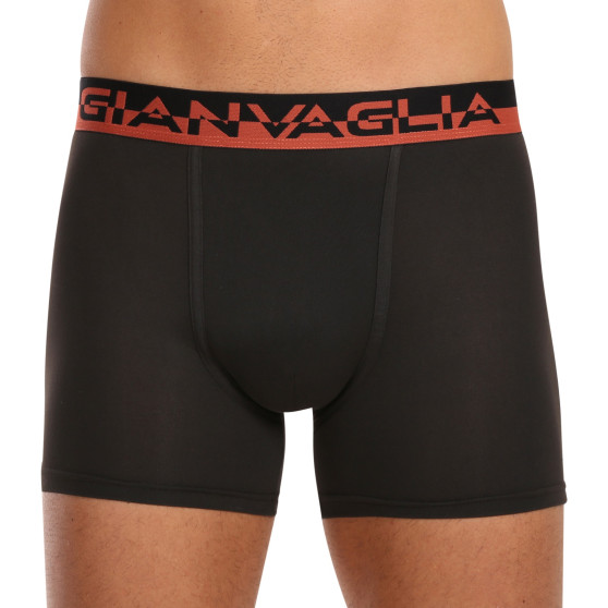5PACK pánské boxerky Gianvaglia černé (GVG-5008)