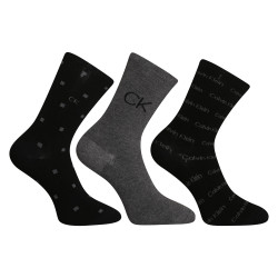 3PACK dámské ponožky Calvin Klein vícebarevné (701224118 001)