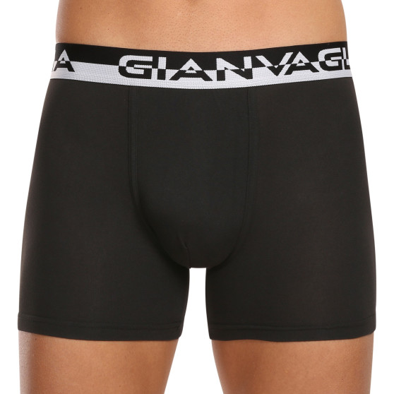 10PACK pánské boxerky Gianvaglia černé (GVG-5012)
