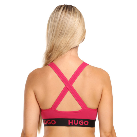 Dámská podprsenka HUGO růžová (50480159 663)