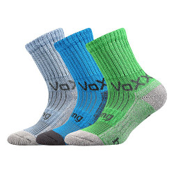 3PACK dětské ponožky Voxx vícebarevné (Bomberik-mix-uni)