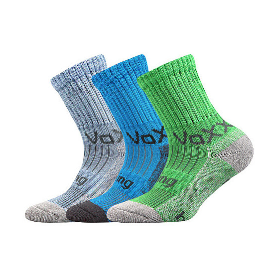 3PACK dětské ponožky Voxx vícebarevné (Bomberik-mix-uni)