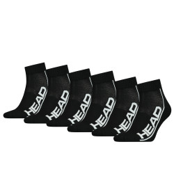 6PACK ponožky HEAD černé (701220489 001)
