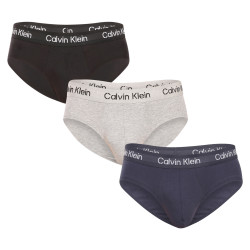 3PACK pánské slipy Calvin Klein vícebarevné (NB3704A-KDX)