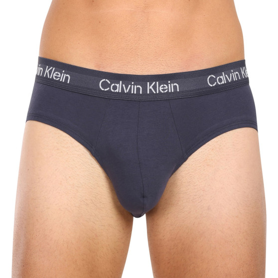 3PACK pánské slipy Calvin Klein vícebarevné (NB3704A-KDX)