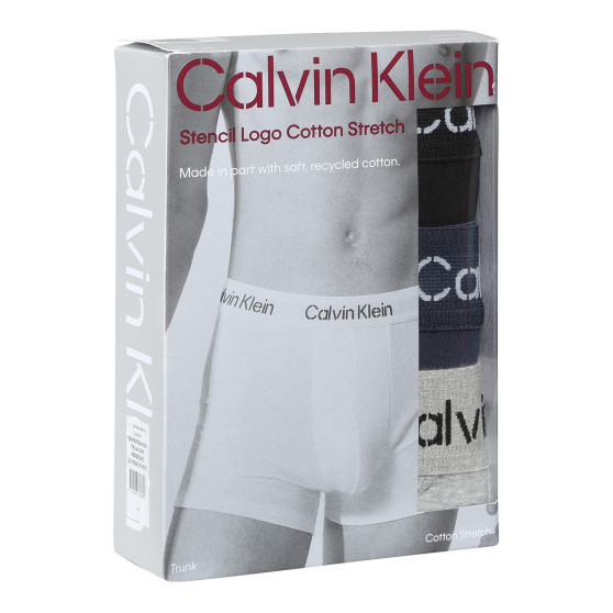 3PACK pánské boxerky Calvin Klein vícebarevné (NB3709A-KDX)
