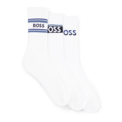 3PACK ponožky BOSS bílé (50502027 100)