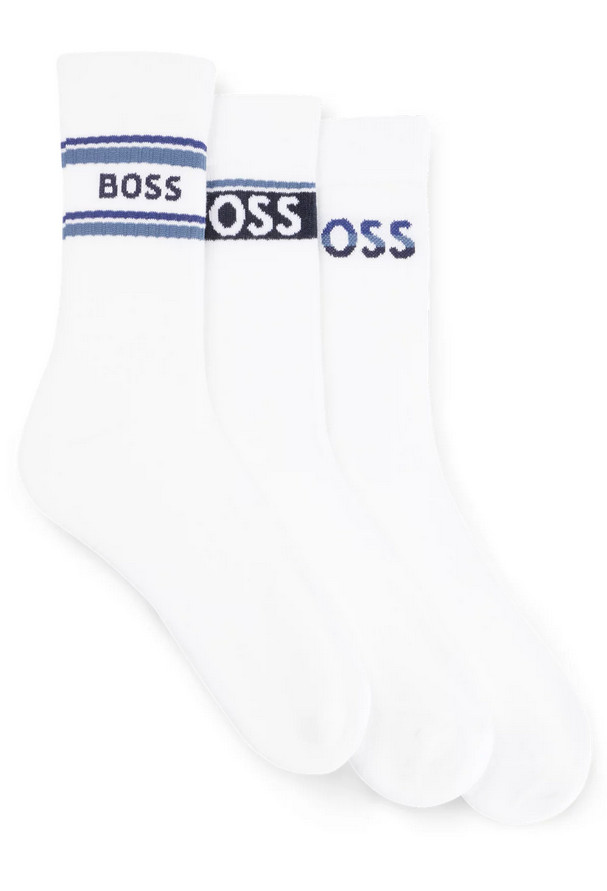 E-shop 3PACK ponožky BOSS bílé