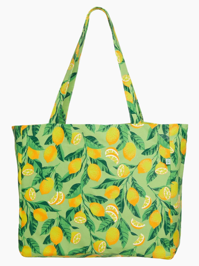 E-shop Veselá plážová taška Dedoles Citrony