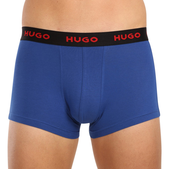 3PACK pánské boxerky HUGO vícebarevné (50469766 420)
