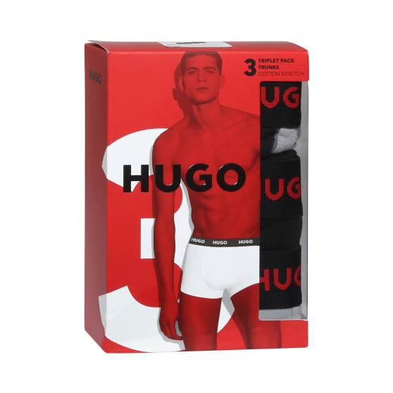 3PACK pánské boxerky HUGO vícebarevné (50480170 039)