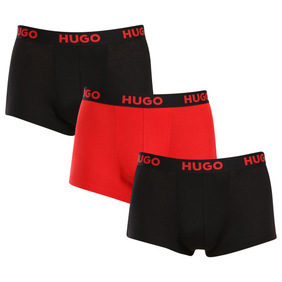 3PACK pánské boxerky HUGO vícebarevné (50496723 003)