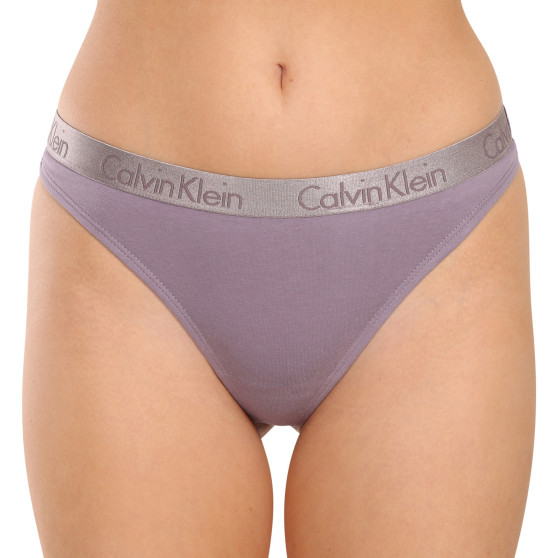 3PACK dámská tanga Calvin Klein vícebarevná (QD3560E-I2L)