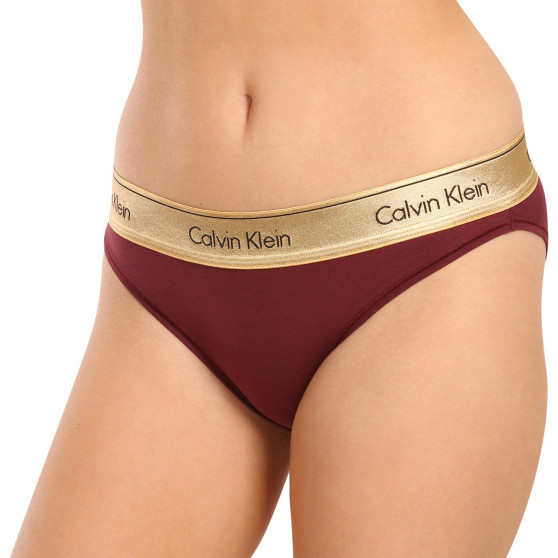 Dámské kalhotky Calvin Klein červené (QF7451E-GEX)