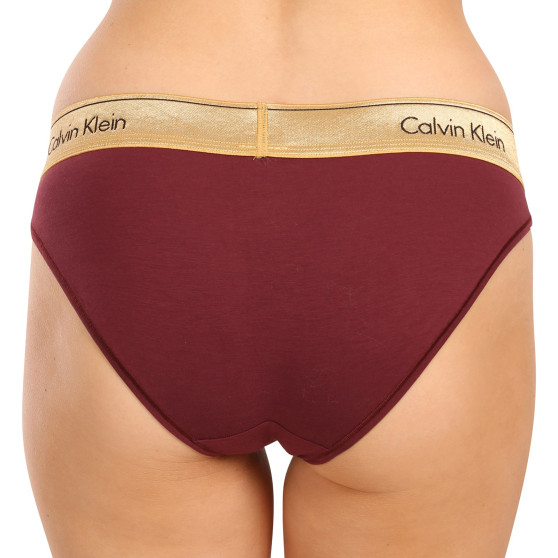 Dámské kalhotky Calvin Klein červené (QF7451E-GEX)