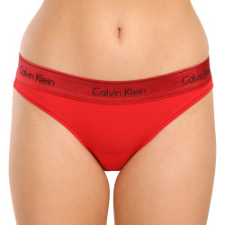 Dámské kalhotky Calvin Klein červené (QF7451E-XAT)
