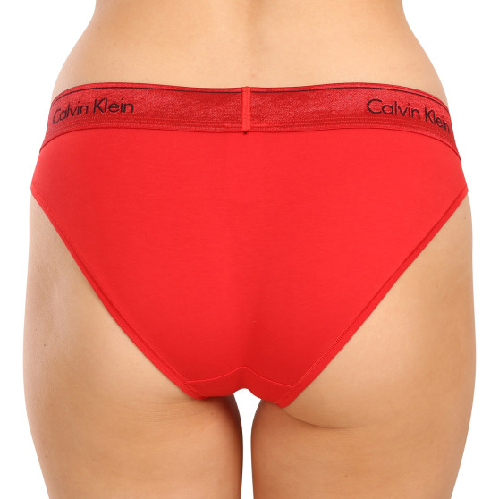 Dámské kalhotky Calvin Klein červené (QF7451E-XAT)