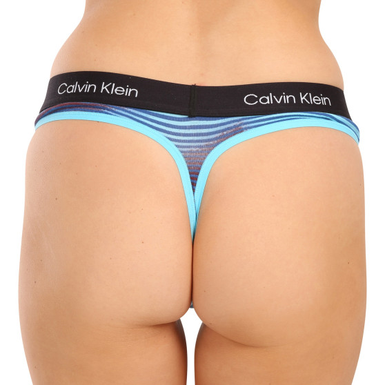 Dámská tanga Calvin Klein vícebarevná (QF7221E-GNX)