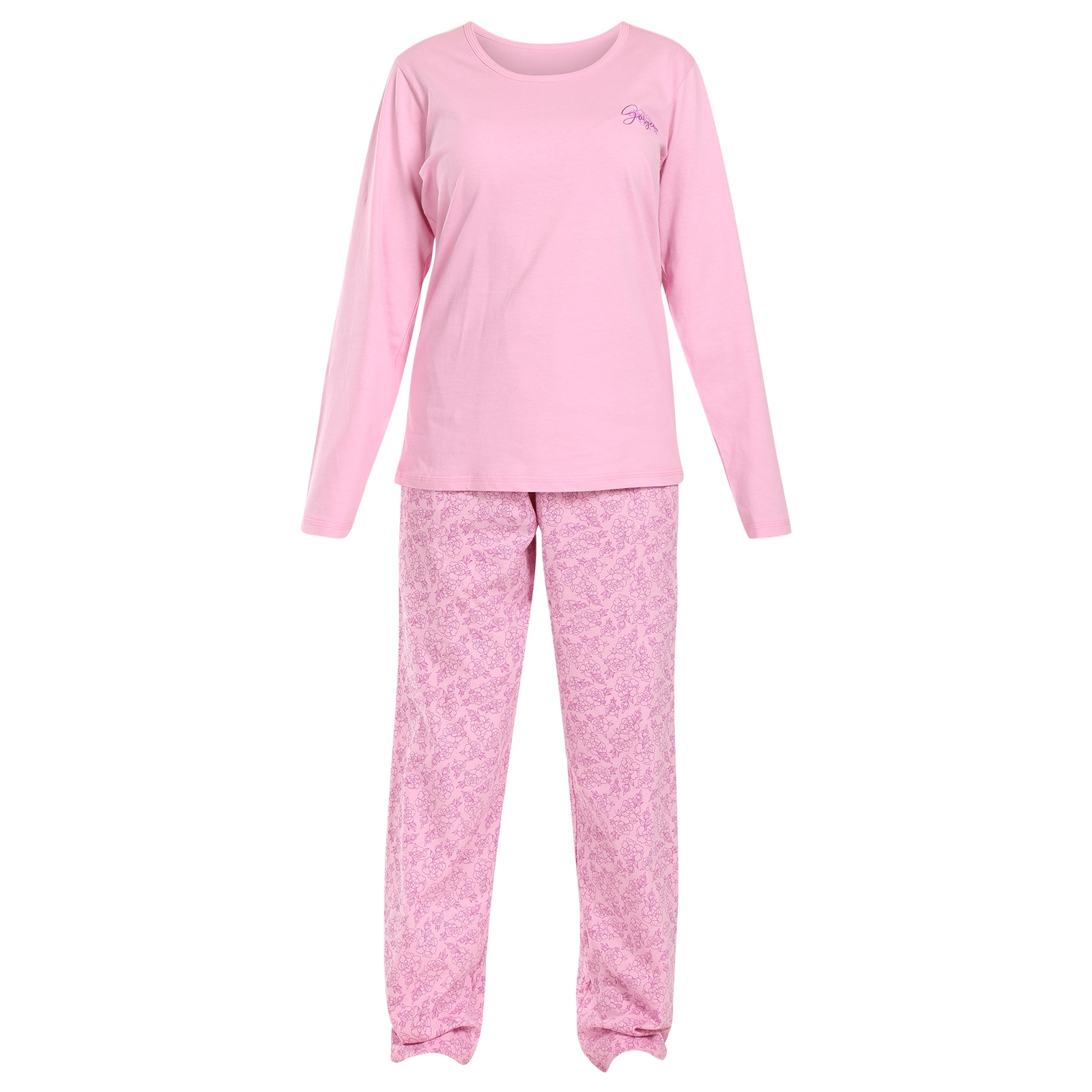 E-shop Dámské pyžamo Gina růžové