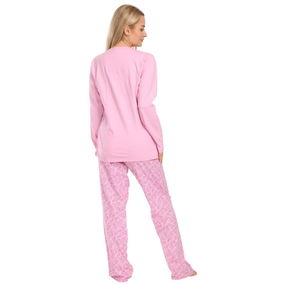 Dámské pyžamo Gina růžové (19141)