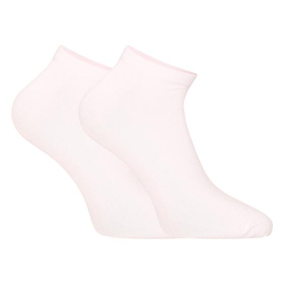 5,5PACK ponožky Nedeto nízké bambusové bílé (55NPN100)