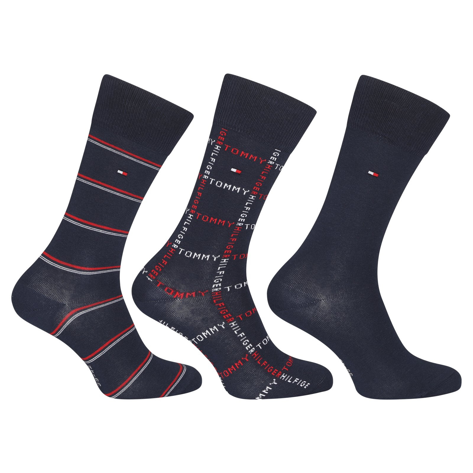 E-shop 3PACK pánské ponožky Tommy Hilfiger vícebarevné