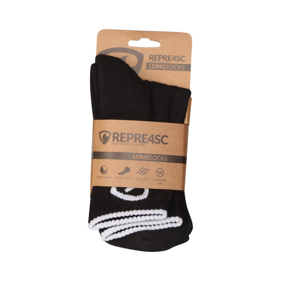 Ponožky Represent vysoké černé (R3A-SOC-0301)