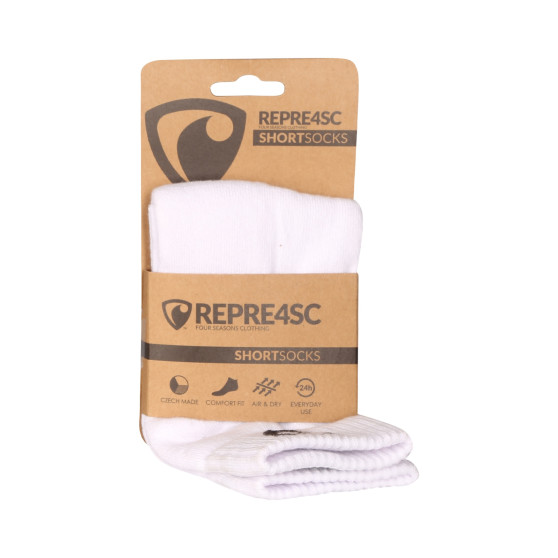 Ponožky Represent kotníkové bílé (R3A-SOC-0202)