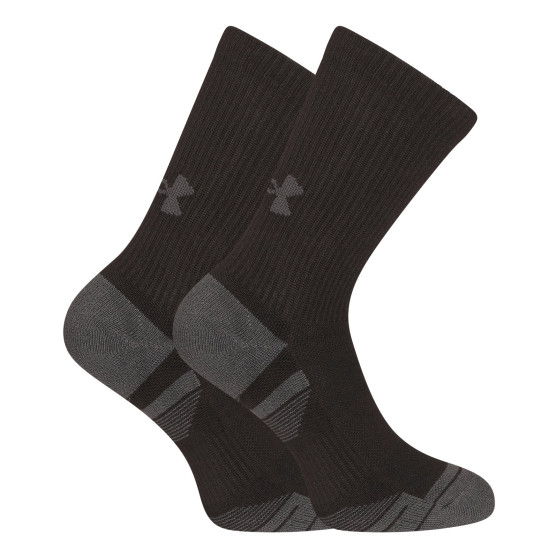 3PACK ponožky Under Armour černé (1379512 001)