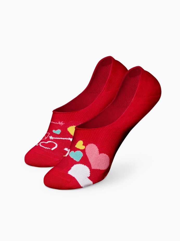E-shop Veselé extra nízké ponožky Dedoles Srdíčka
