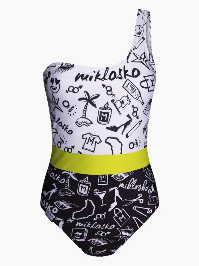 E-shop Veselé dámské jednodílné plavky Dedoles Miklosko pro Dedoles