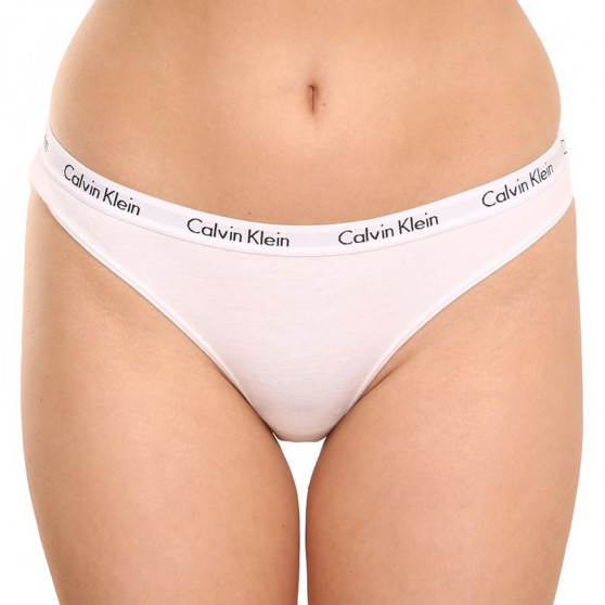 Sokolovská 3PACK dámské kalhotky Calvin Klein vícebarevné (QD3588E-WZB)