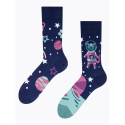 Veselé ponožky Dedoles Kočka ve vesmíru (GMRS1371)